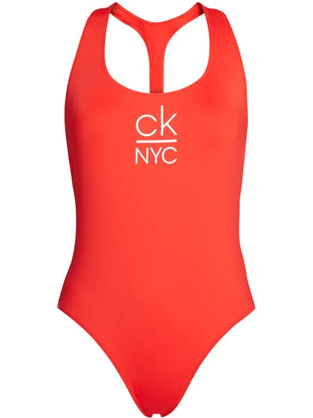 Calvin Klein CK - Badpak Racer Back - Red rood
