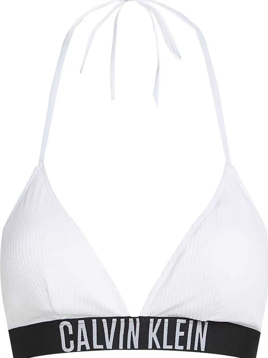 Calvin Klein Bikinitop met driehoekige cups voor dames (Briljant wit), foto 2