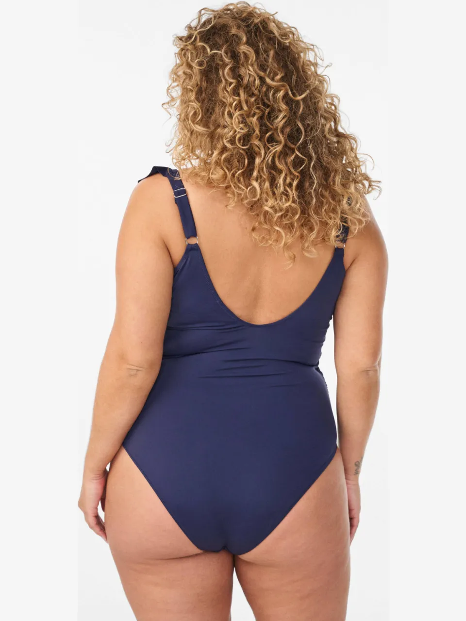 Zizzi SKITRIN corrigerend badpak donkerblauw, foto 5