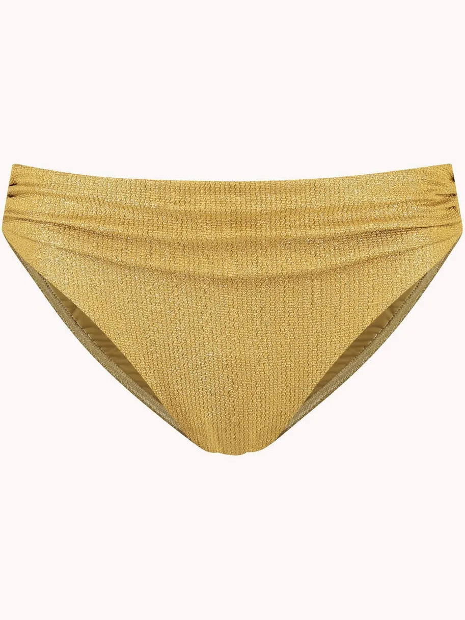 Cyell bikinibroekje Golden Hour met lurex goud, foto 2