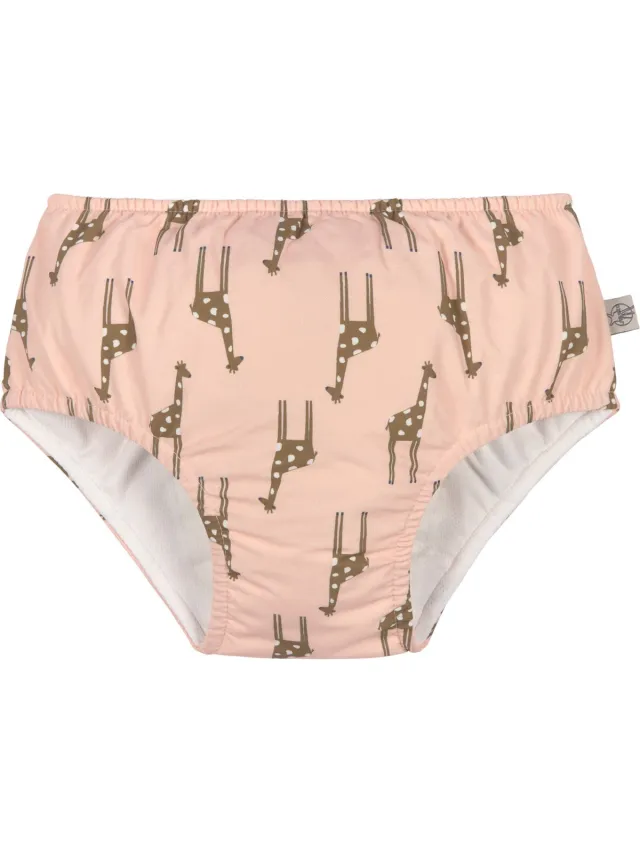Lässig Zwembroekje met luier Splash & Fun - Giraffe Roze-80cm Roze Giraffe