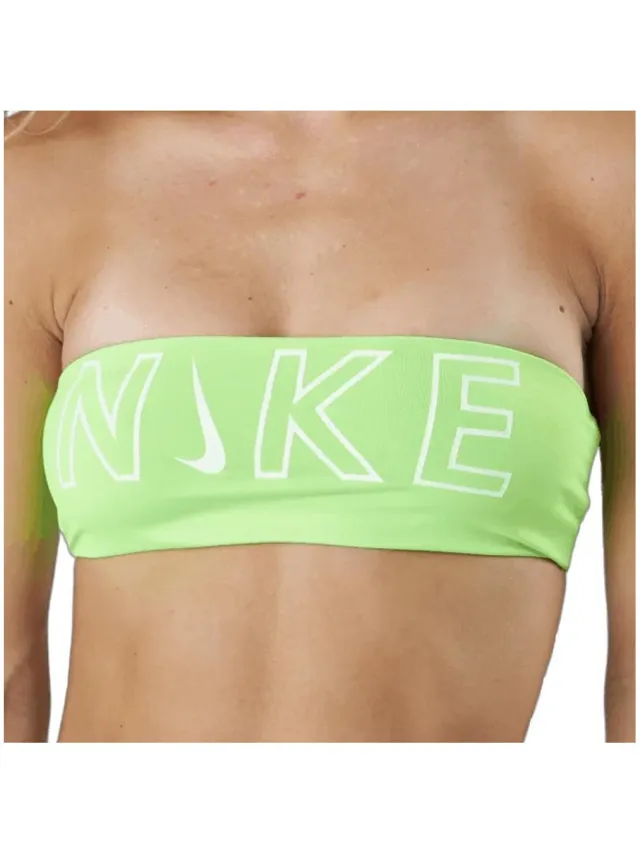 Nike Bandeau bikinitop groen