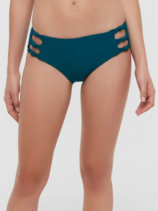 Penti High-Waist Cut-Out Hipster Bikini Ondergoed Saffier