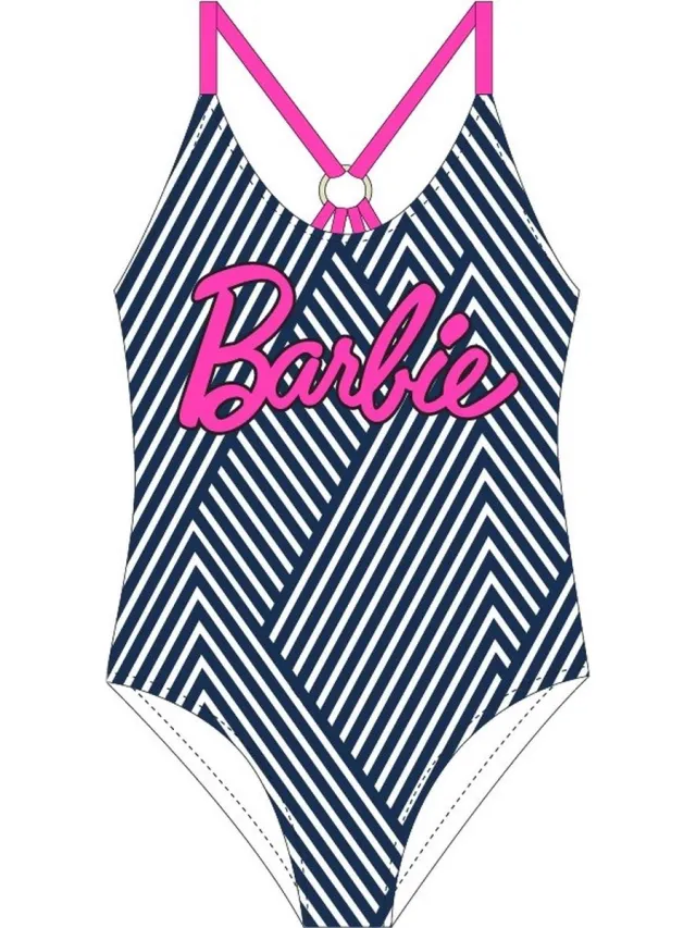 Disney Barbie badpak navy blauw