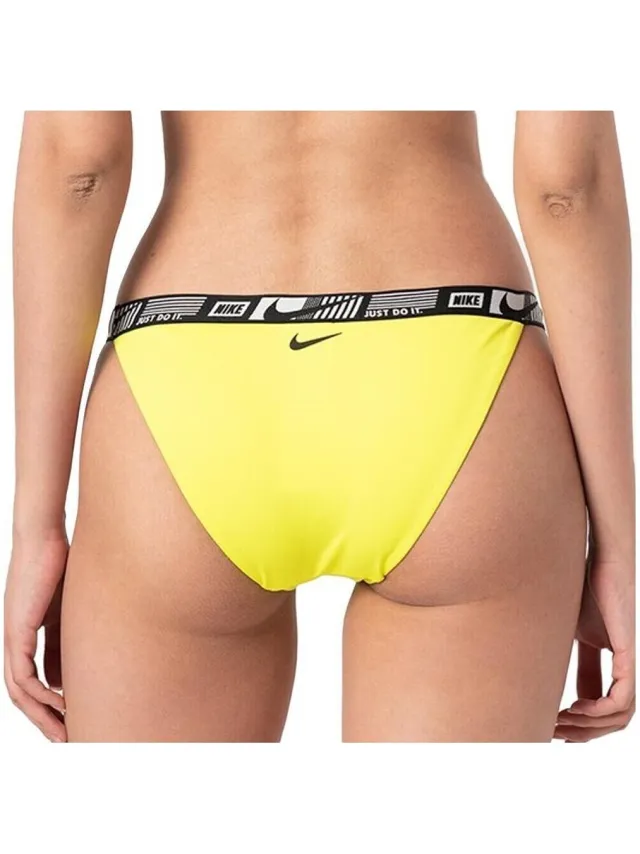 Nike Banded Bottom zwembroek geel