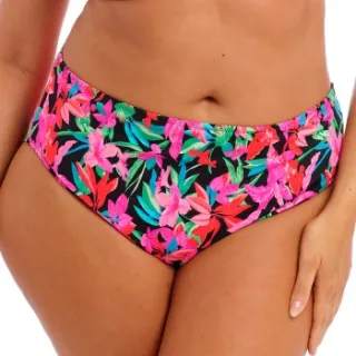Elomi Savaneta middelhoge bikinislip zwart Zwart,Versch.kleure/Patroon