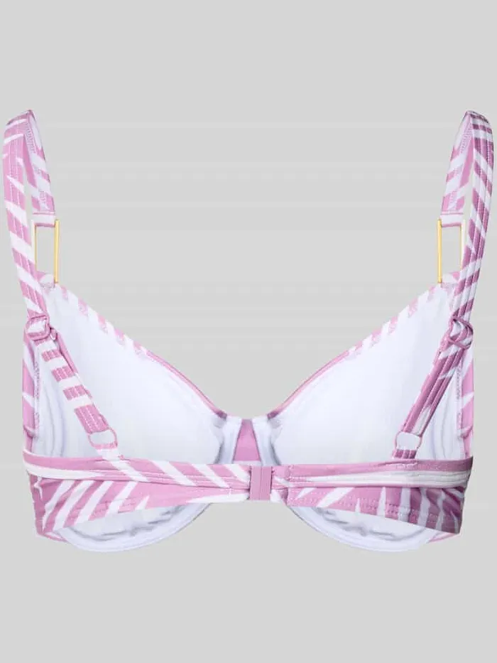 Lascana PLUS SIZE bikinitop met beugels model 'Liv' violet, foto 2