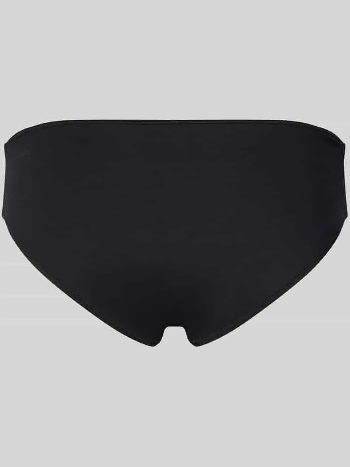 Marc O'Polo Bikini slip met labelopschrift model 'CONTRAST BINDING PANTY' zwart, foto 3