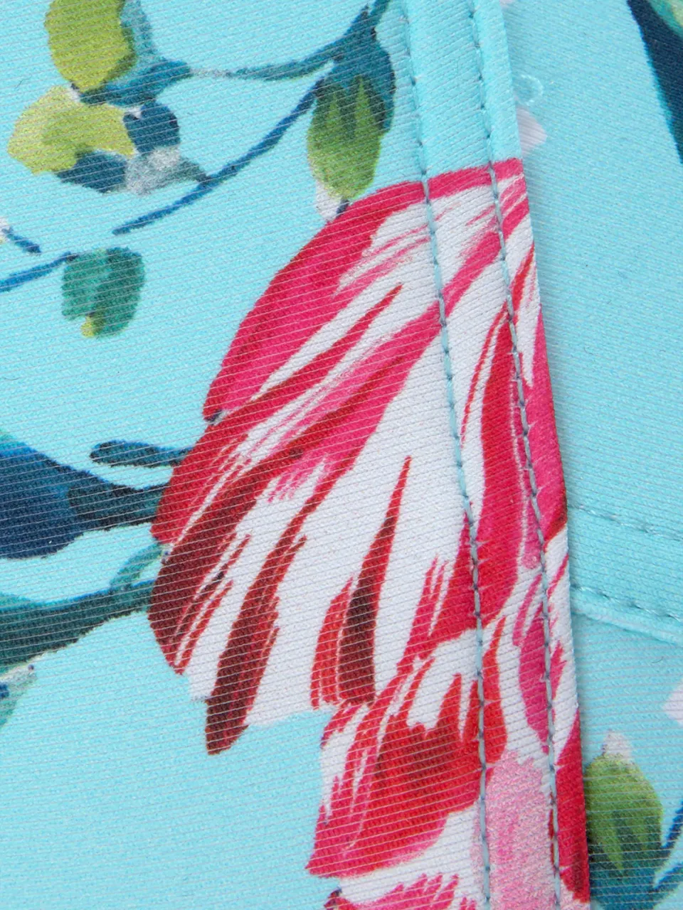 beugelbikinitop lichtblauw bloemenprint lichtblauw geprint, foto 2