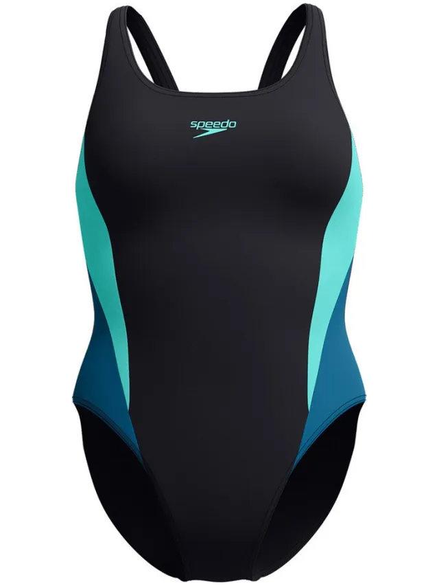 Speedo Dames/Dames Clblk 2.0 ééndelig badpak (Blauw)