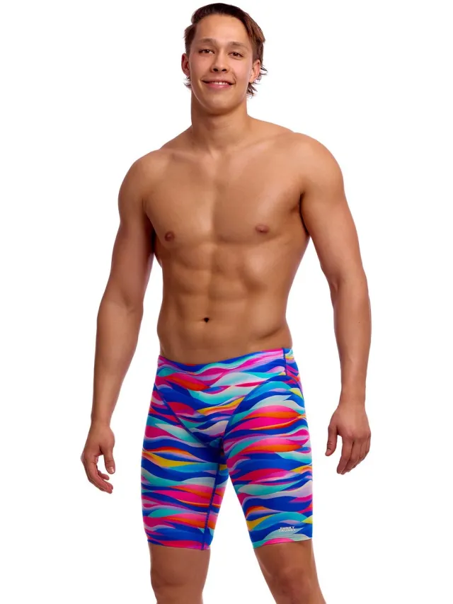 Funky Trunks Zwemjammer Fast Training Royal Wave [Roze,Blauw]