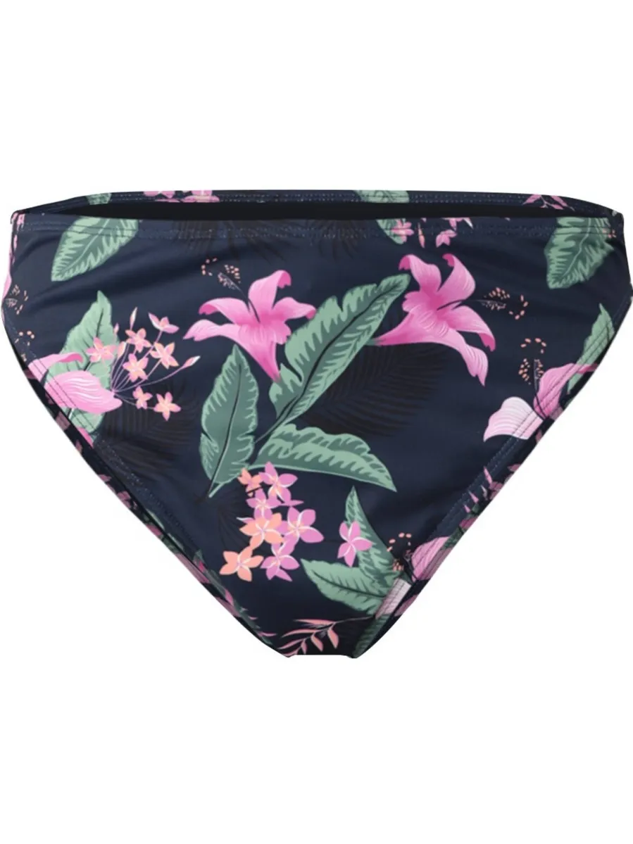 Brunotti brazilian bikinibroekje Flores donkerblauw/roze, foto 2