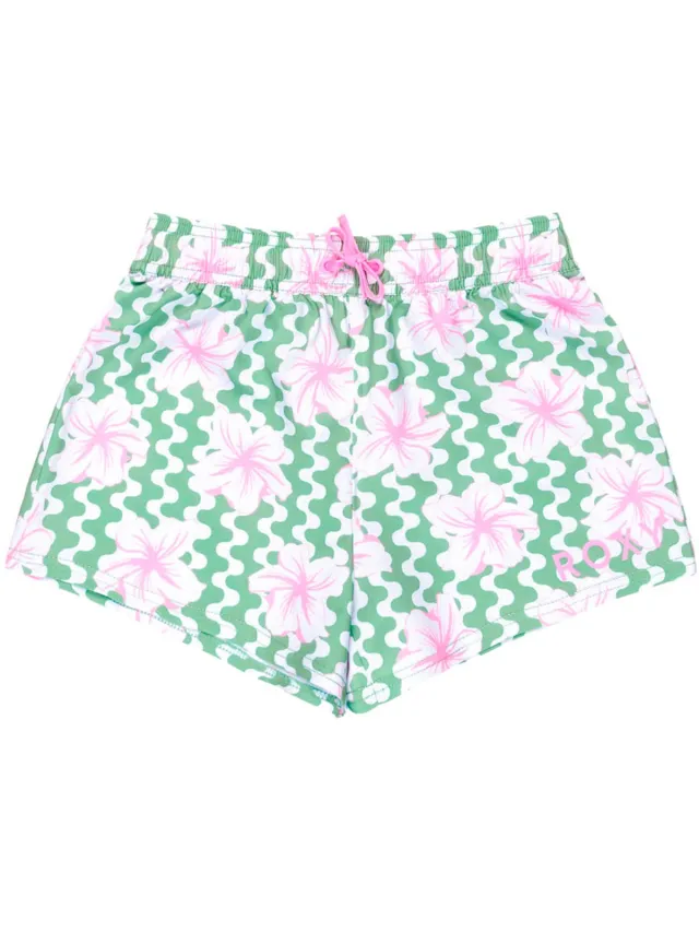 Roxy Party Waves Zwembroek Groen 12 Years Meisje Basil Party Waves Rg