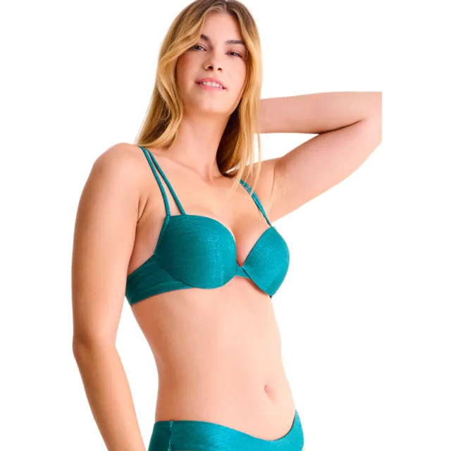 Lisca BLUE LAGOON push-up bikinitop groen