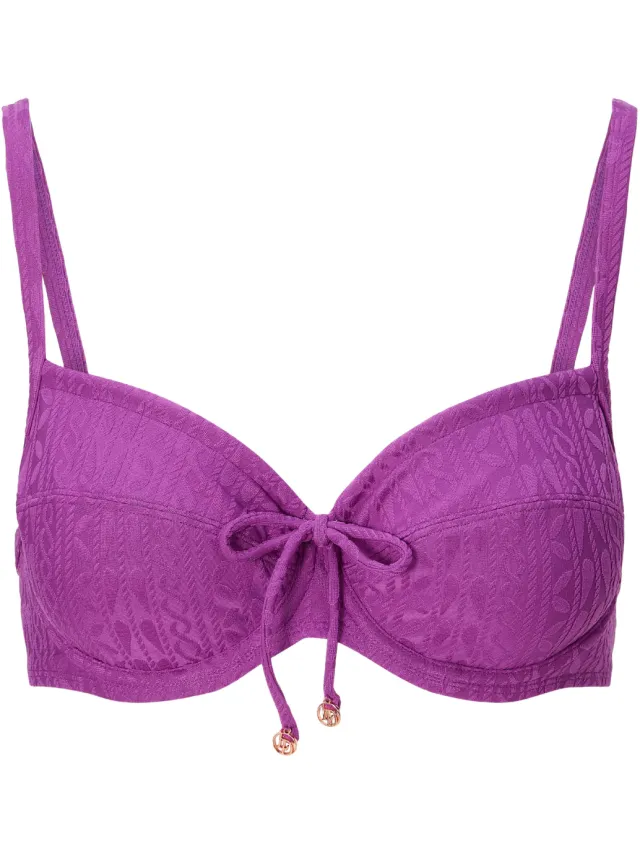 Lingadore voorgevormde beugel bikinitop paars, foto 2