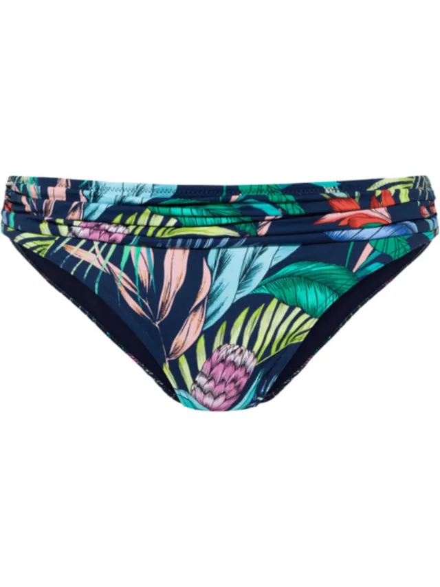 Cyell bikini broekje - Bloemen Print groen
