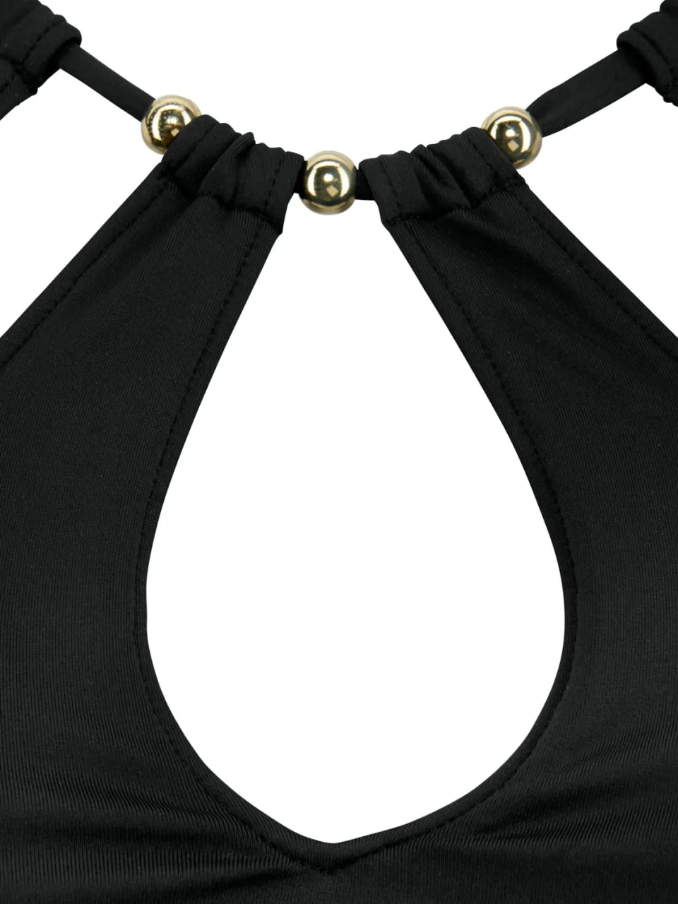 bustierbikinitop zwart, foto 3