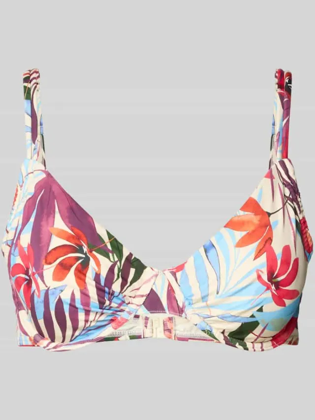 Lascana PLUS SIZE bikinitop met beugels model 'Imani' Offwhite