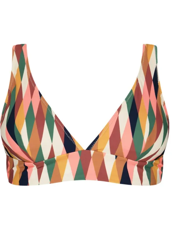 Barts Women's Abanov Longline - Bikinitop, meerkleurig