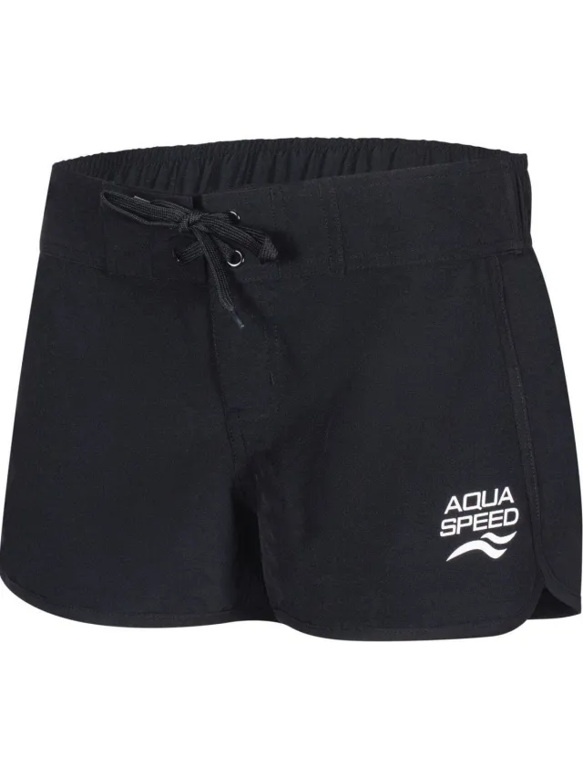 Aqua Speed VIKI Dames Zwemshort / Boardshort - Zwart