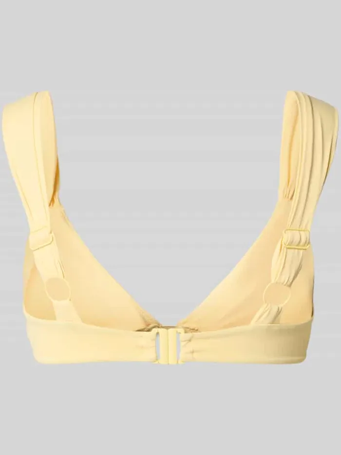 NEO NOIR Bikinitop met brede bandjes model 'ZADIE SOLID' lichtgeel, foto 2