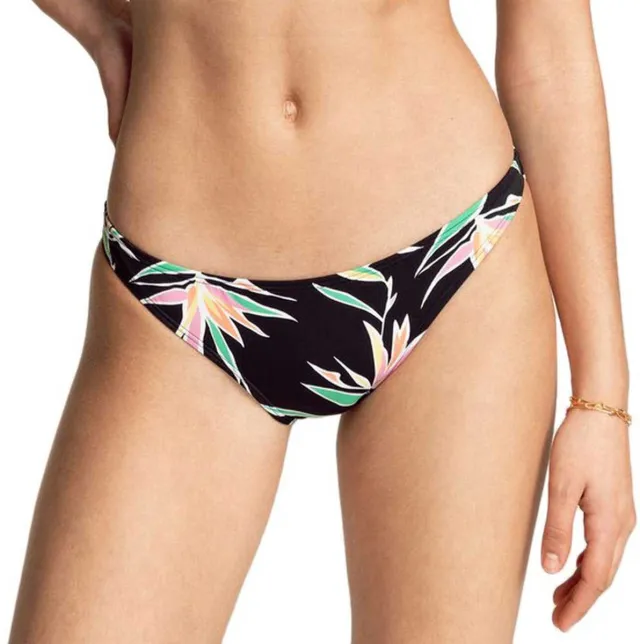 Billabong Sol Searcher Tropic Bikinibroekje Zwart M Vrouw Flowers