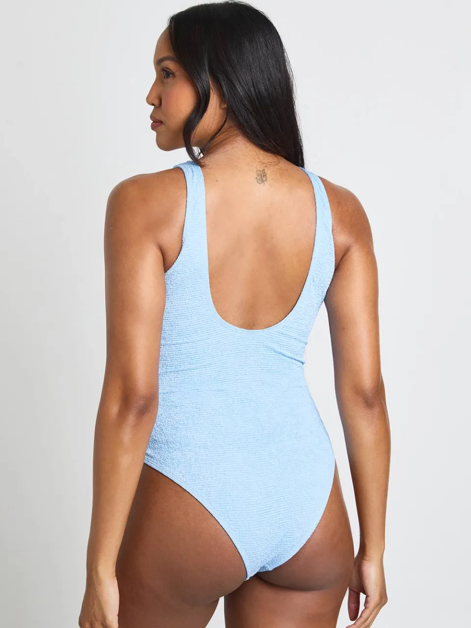boohoo Dames Zwangerschaps Badpak Met V-detail blauw, foto 2