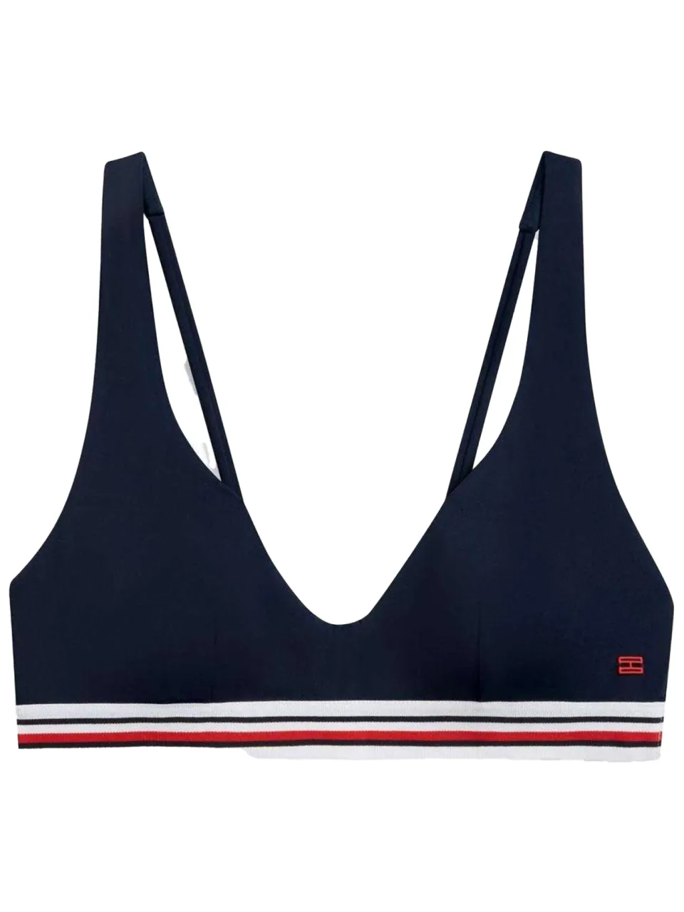 Tommy Hilfiger Vrouwen/dames Driehoek Bikinitop (Nachtelijke Marine), foto 2