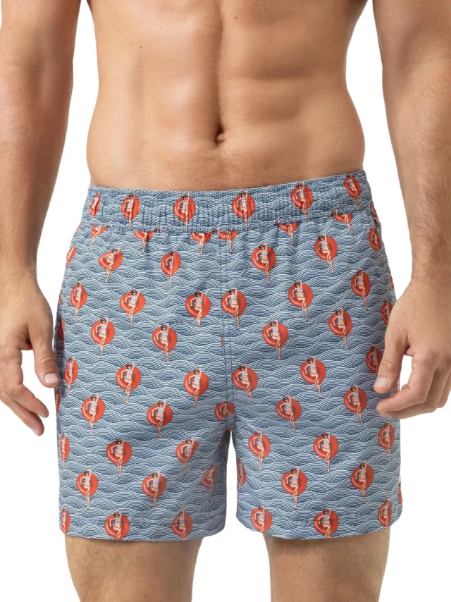 Mey zwemshort blauw