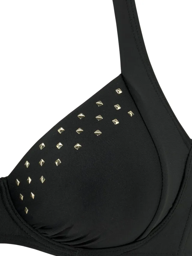 Beugelbikini zwart