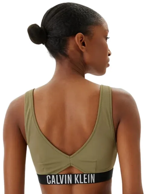 Calvin Klein Bralette-RP bikinitop groen, foto 2