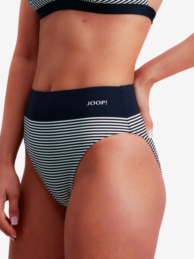 Joop! Bikini-Hose Stripes blauw