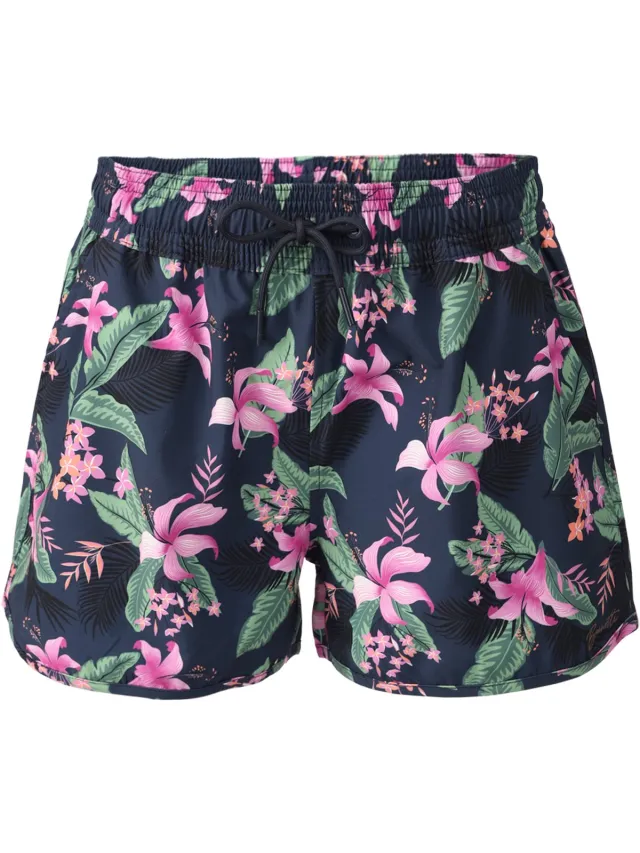 Brunotti Toluca-Tropicana Women Swim Shorts | Indigo Blue