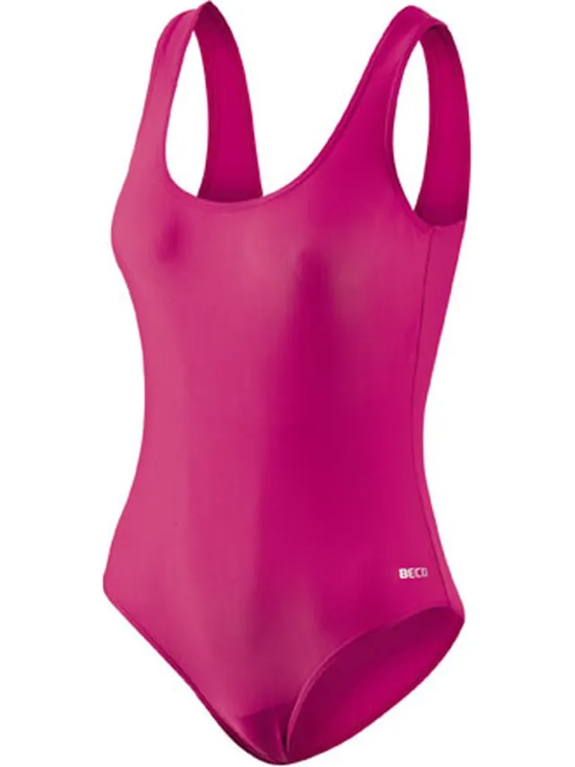 Beco Zwempak U-rug Dames - Polyamide - Roze - Maat46