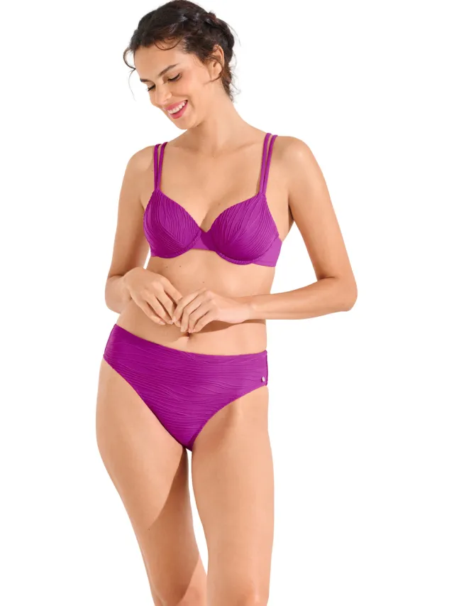 Lisca Sorrento bikinitop met hoge taille paars Roze