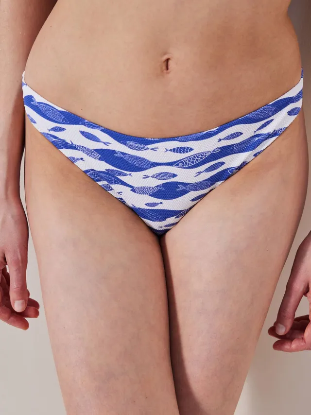 Penti Geprinte Bikini-broekjes met Mid-rise Taille Veelkleurig