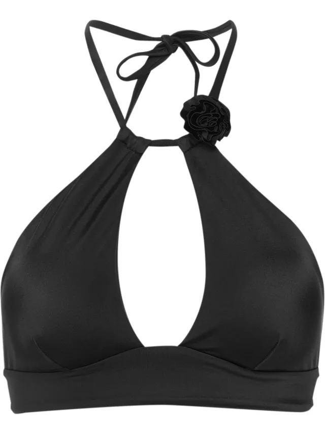 ESOTIQ Godlike - Zachte bikinitop - Zwart - Halter