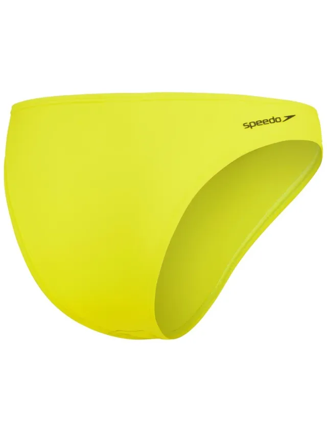 Speedo Bikinibroekjes met logo voor dames (Citroen Groen), foto 2