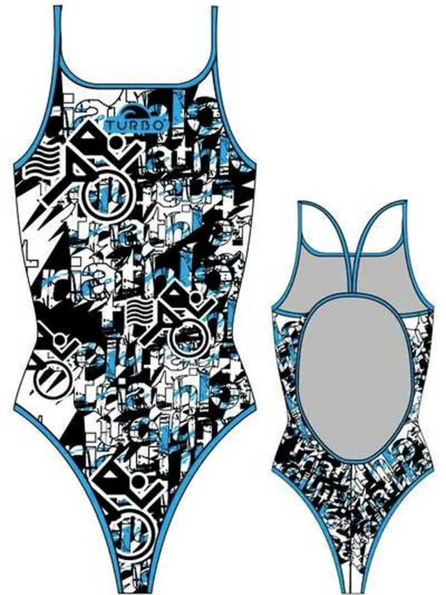 Turbo Multi Triahtlon Zwemkleding Blauw S Vrouw Black / Royal