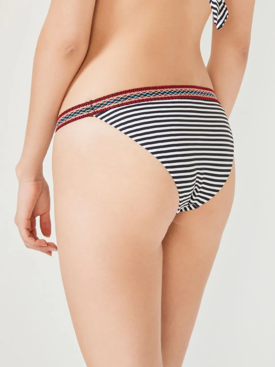 Penti Lage Taille Gestreepte Bikinibroekjes veelkleurig, foto 2