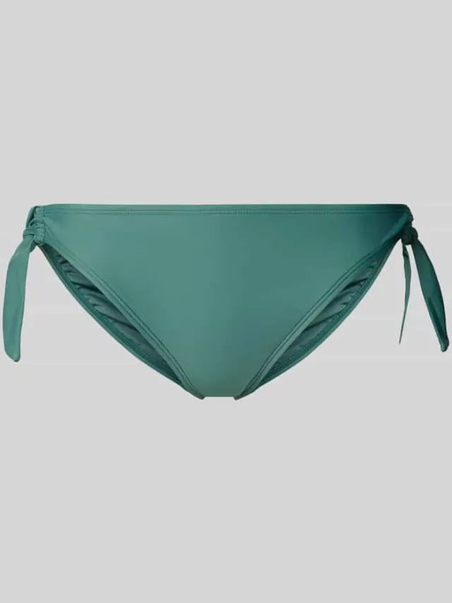 Barts Bikinibroekje met vetersluiting aan de zijkant model 'KELLI' Donkergroen