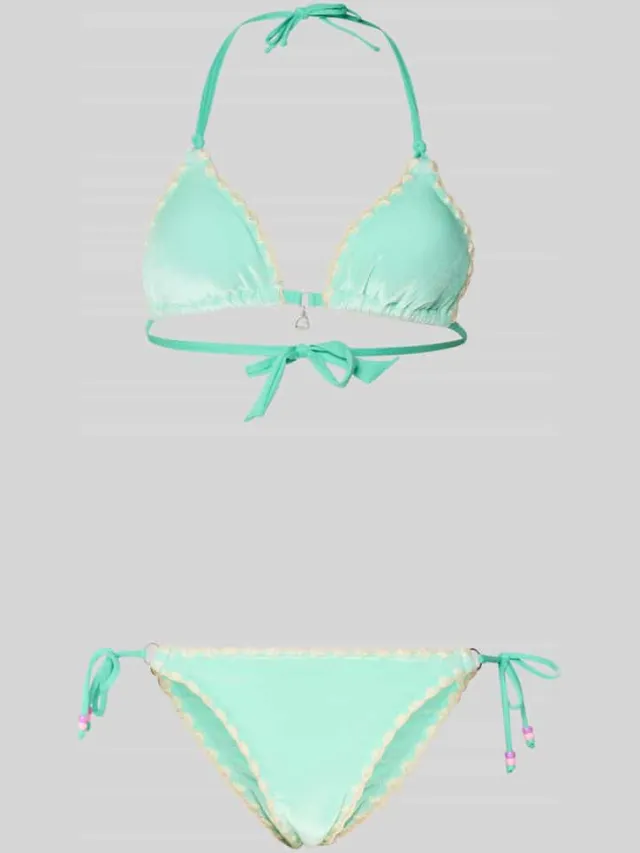 banana moon Bikini-set met sierstenen model 'Neosun' Mintgroen