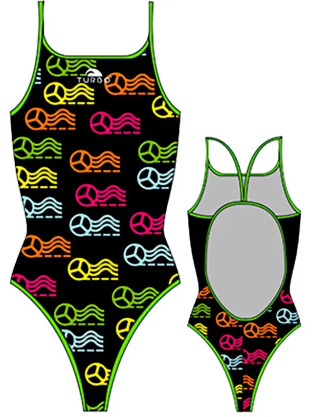 Turbo Triathlon 2011 Zwemkleding Zwart L Vrouw Black