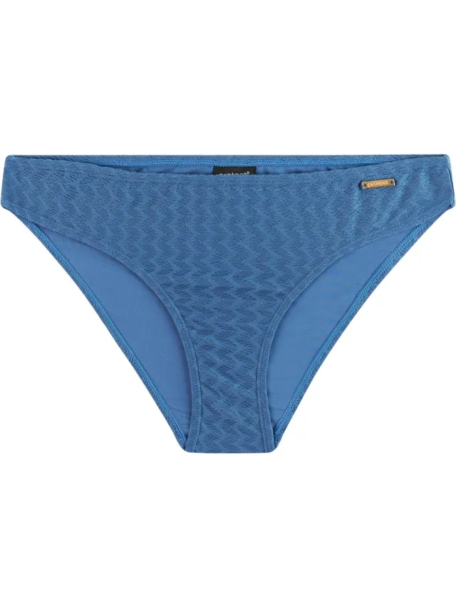 Protest MIXSpheri - Bikini broekje Dames - Normale pasvorm - Normale pasvorm - Medium dekking - Blauw Gladio Blue