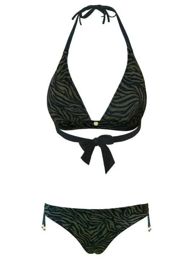 triangelbikini groen