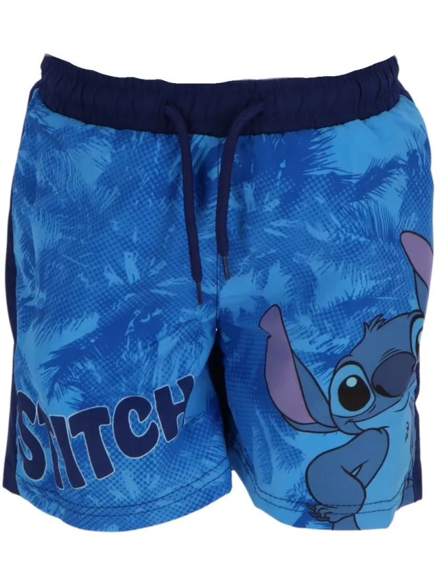 Disney Lilo & Stitch Zwemshort - Maat 3/4 Jaar - 98/104 cm. Blauw