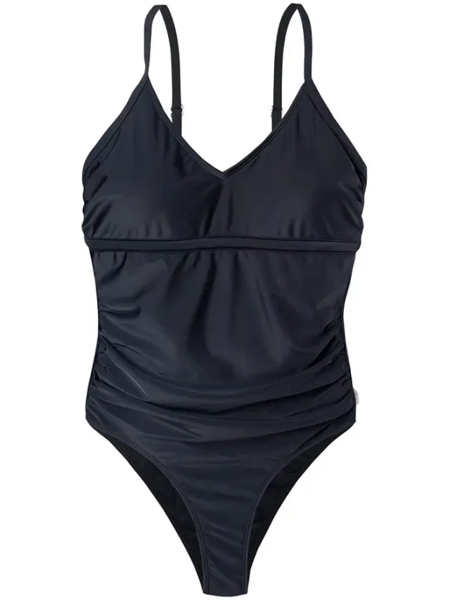 Aquawave Dames/Dames Zaria ééndelig badpak (Zwart)