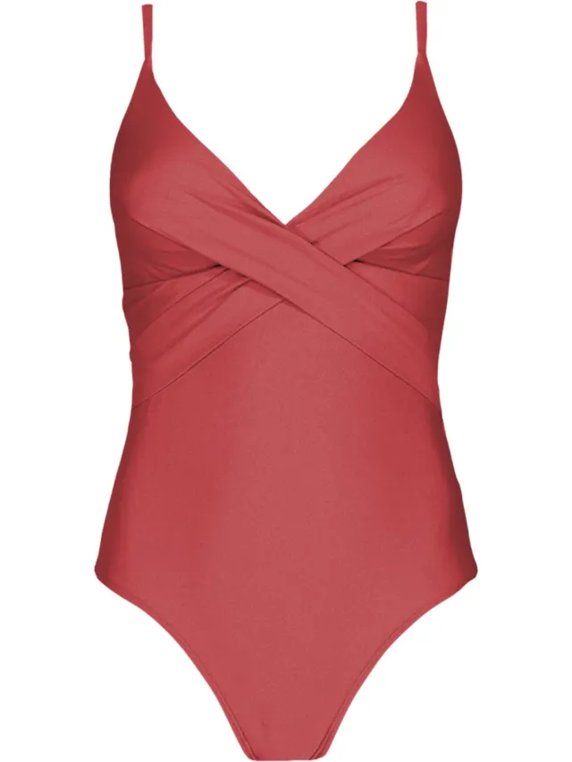 Barts Isla Shaping One Piece Vrouwen Badpak - Rood