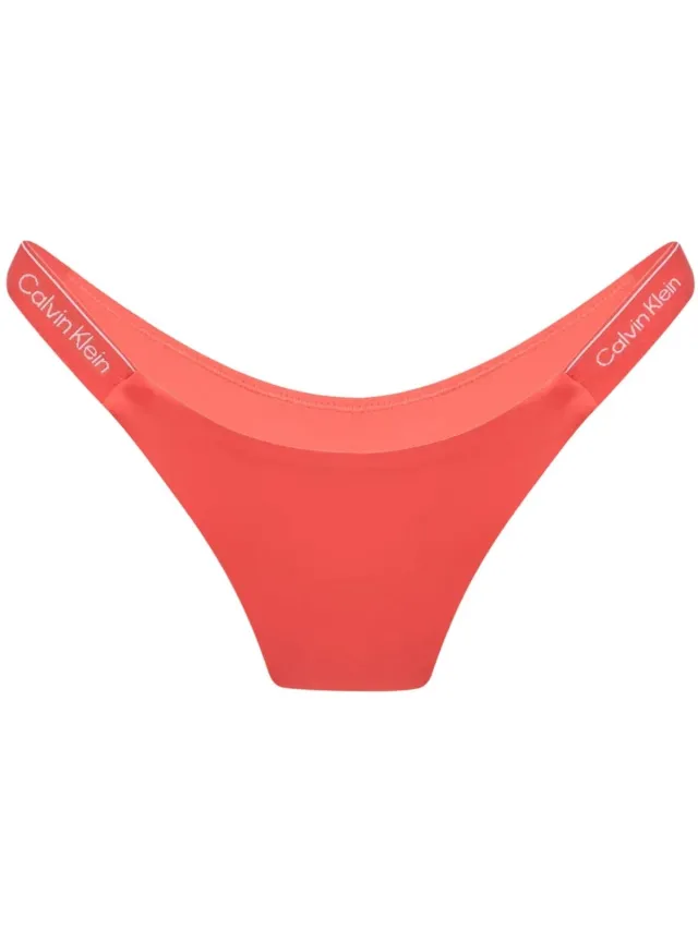 Calvin Klein bikinibroekje koraalrood Oranje