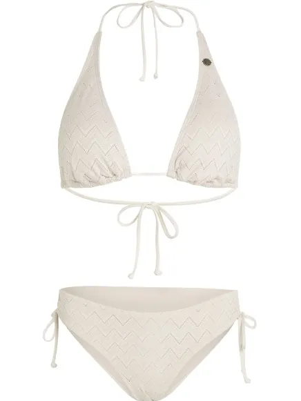 O'Neill O'Riginals Crochet bikini wit